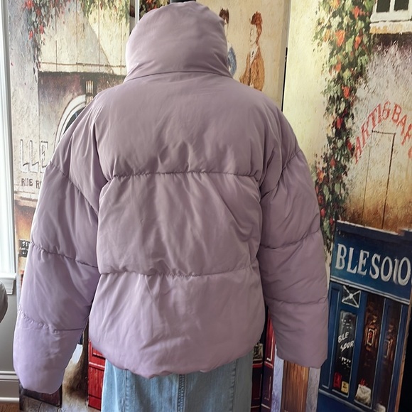 Free People “Weekender” Puffer Jacket, Lavender, Size Small - Picture 4 of 6